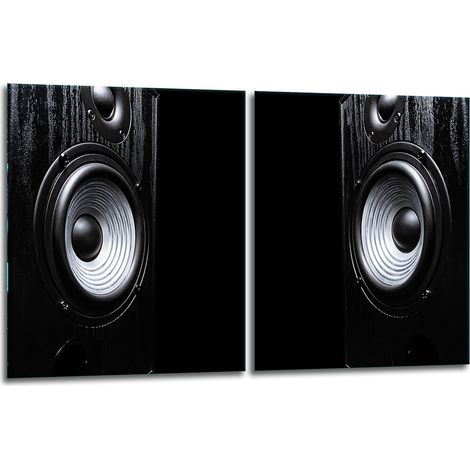 2x PIASTRE DI PROTEZIONE IN VETRO PER FORNELLO 40x52 ALTOPARLANTE (1/5)