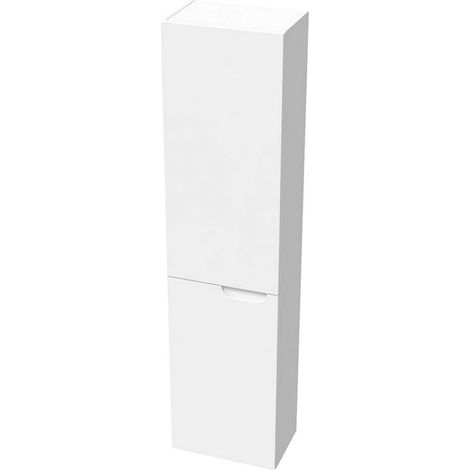 Ravak Classic II - Armadio alto, 160x40x26 cm, 2 ante, cerniere a sinistra, bianco lucido X000001472 (1/5)