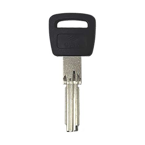 CHIAVE PUNZONATA CISA 00620.90 ORIGINALE - OTTONE NICHELATO CS62AP- 5 pezzi