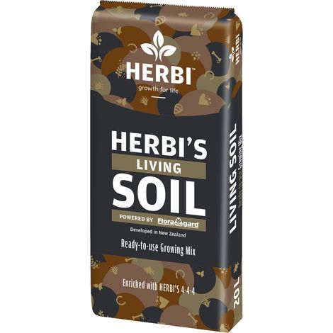 HERBI´S Grow-Erde Living Soil torffrei - 20 Liter