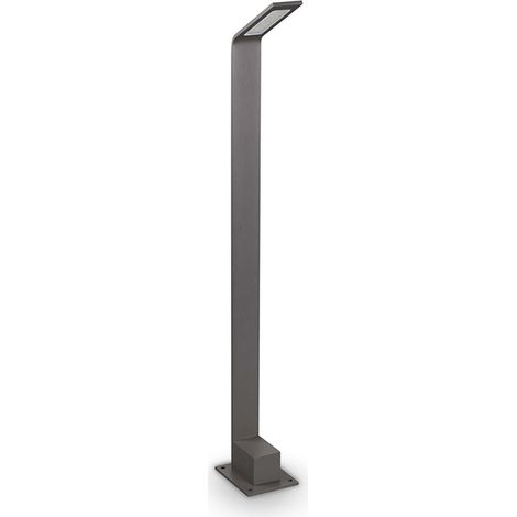 Piantana Moderna Agos Alluminio Antracite Led 6,5W 3000K 90Cm (1/3)