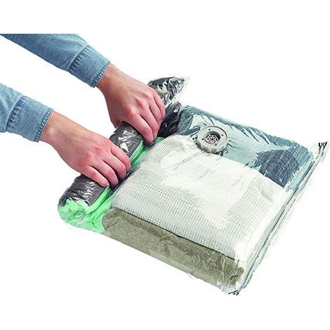 Aufbewahrungsset Range Max - Venteo - Grau - Erwachsene - Platzsparende Lösung, rollt die Tasche auf, damit die Luft entweichen kann