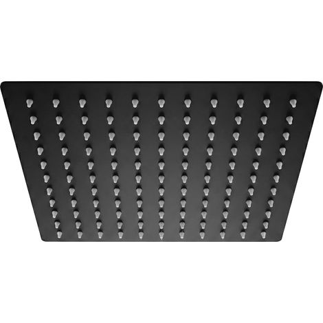Rociador cuadrado REA JS-P015B 25cm Black (1/5)