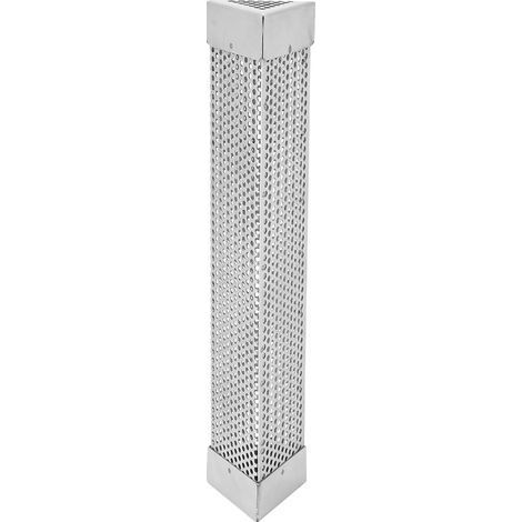 Barbecue Accessoire Tube Fumeur 12 pouces Acier Inoxydable 304 pour Gril Électrique Charbon Forme Triangulaire (1/5)