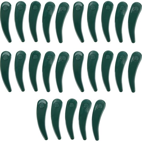 25 ABS-Kunststoff-Scherklingen mit flachen Zähnen für eine einfache und schnelle Reinigung, kompatibel mit Bosch Green Haarschneidemaschinen. (1/5)