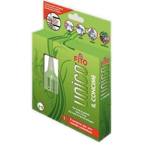 Concime fito infiale unico 5 x 30 milliliter nutrizione piante blimen