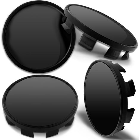 Compatible avec Centre de Roue BMW 36136783536 Lot de 4 Cache-Moyeux pour Enjoliveurs Alliage Jantes Noir CB 0 (1/5)