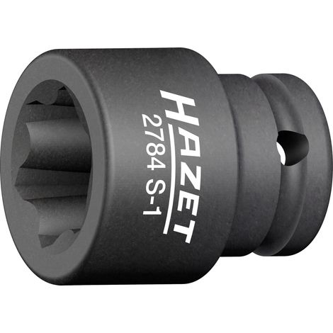 Douille à chocs ∙ avec profil spécial 2784S-1 ∙ Carré creux 1/2 pouce (12,5 mm) ∙ Profil à rainures ∙ 39 mm (1/4)