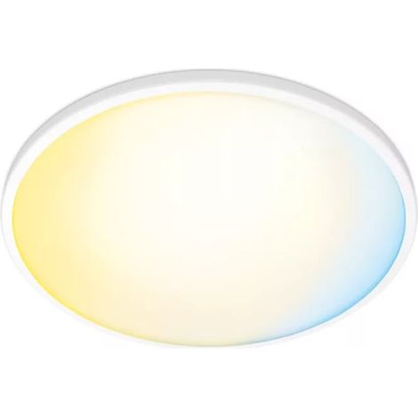 WiZ SuperSlim Deckenleuchte Rund 22W (Weiß) Warm bis Kaltweißes Licht (1/3)