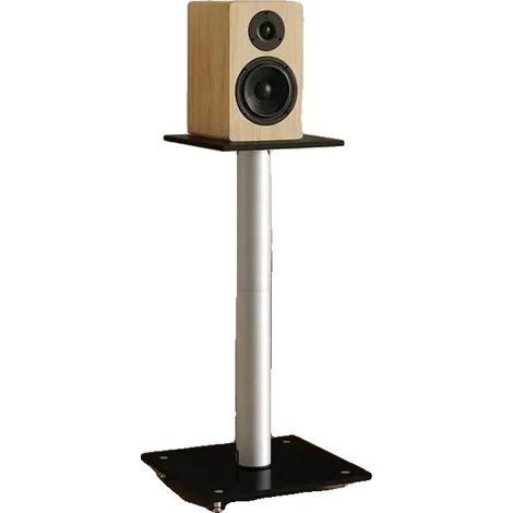 Supports de haut-parleur, construction en verre trempé, compatibilité universelle, Noir (1/2)