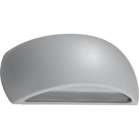 Lámparas de pared Pontius gris cerámica 1xG9  32cm Sollux (1/5)