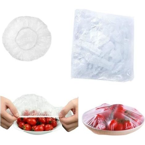 100pcs sac poubelle rétractable, sac poubelle, réfrigérateur PE sac poubelle de cuisine pour les résidus, fruits, prévention de la (1/4)