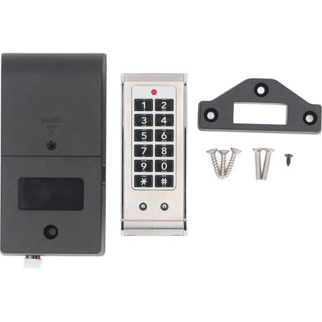 Elektronisches Edelstahlschloss für Badezimmerschrank/Saunaschrank/Aktenschrank/Schublade.