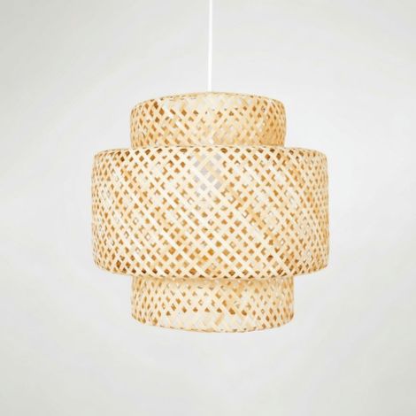 Korbpendelleuchte „JENSEN“ – Ø50cm – E27
