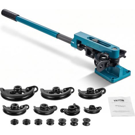 Cintreuse De Tuyaux 10-25mm Cintreuse Manuelle Résistant Pliant Avec Matrices Peut Faire Une Variété De Coudes Sur Des Supports Carrés/Ronds Pleins (1/5)