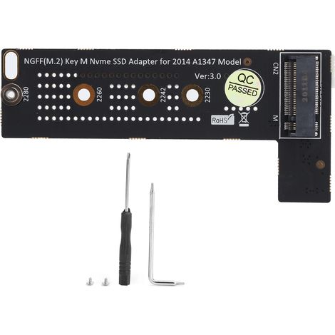 Carte adaptateur M.2 NGFF MKey NVME SSD pour mini OS A1347 modèle 2014 (1/5)