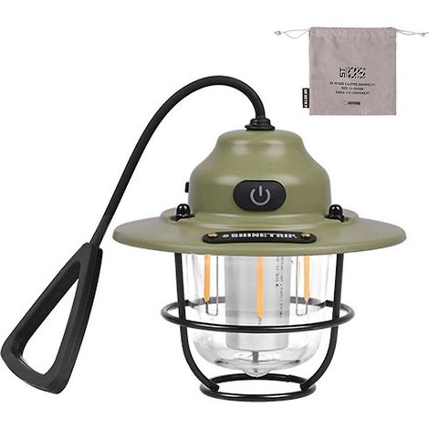 Kabellose Campinglampe, tragbare Hängelampe, Outdoor-Retro-Zeltlampe, Heim-Atmosphärenlaterne, Multi-Mo
