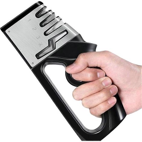 Rapide moulin manuel multi function broyage outil cuisine helper affûteur couteaux (1/5)