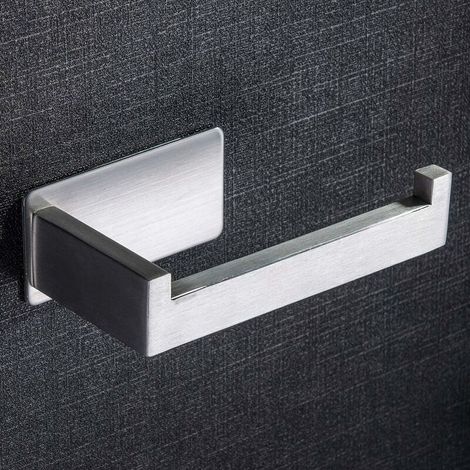 Porte-serviettes mural acier inoxydable pour salle de bain (1/3)