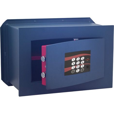 Cassaforte a muro elettronica digitale motorizzata spessore porta 10 mm. L.31 x H.21 x P.19,5 cm. 1851P Stark