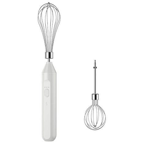 Mousseur à lait électrique, portable, rechargeable par USB, pour café, cappuccino, chocolat chaud, chocolat blanc. (1/5)