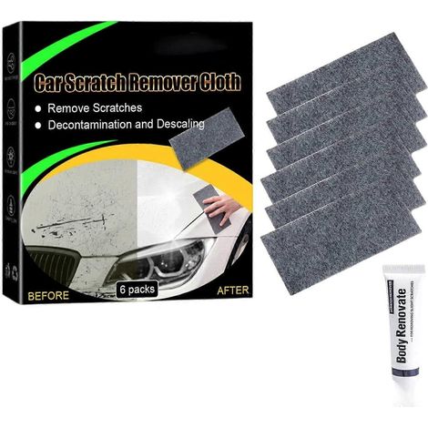 Chiffon anti-rayures Nanopolix, chiffon Nano Polix pour éliminer les rayures sur les voitures, chiffon Nano Polix pour tous types de rayures, éliminateur d'éraflures sur la peinture automobile (1/5)