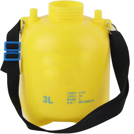 Pulvérisateur à pression Sac à dos 3L Pulvérisation agricole Jardinage PP durable Valve sécurité Poignée confortable (1/5)