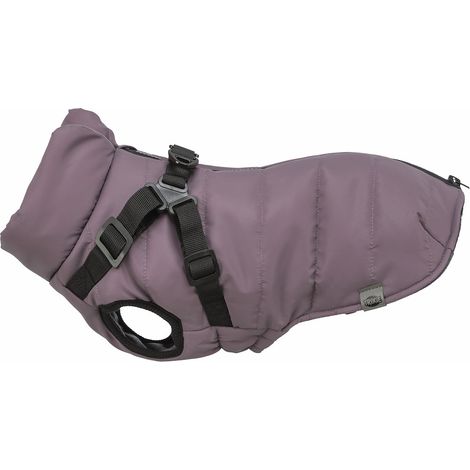 Geschirr-Wintermantel Pontis Reflect, S: 36 cm, lila