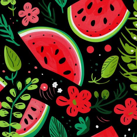 Tela decorativa para exteriores Oxford - Motivo frutal DX6132 (1/5)