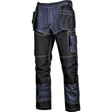 Lahti PRO Pantalones de mezclilla azules con refuerzos, 2xl, CE, Lahti marca