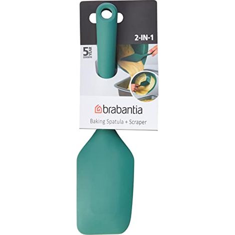Brabantia Tasty+ spatola 22 cm verde scuro/silicone (1/4)