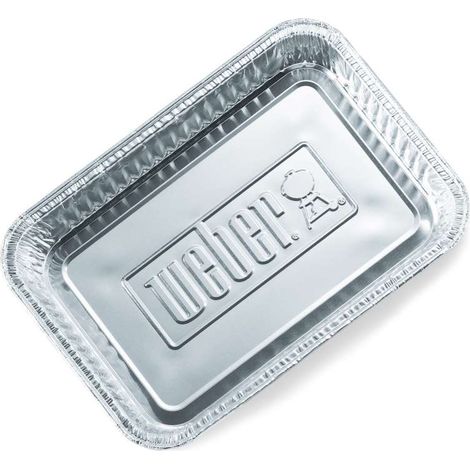 WEBER Vaschetta in Alluminio per Barbecue a Gas o Elettrici (1/10)