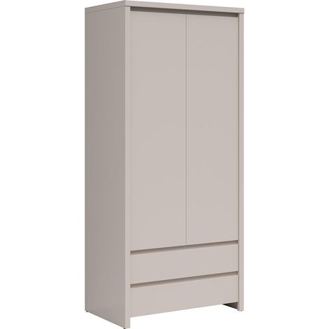 Armadio 2 ante 2 cassetti Soren cachemire 200,5cm (1/4)