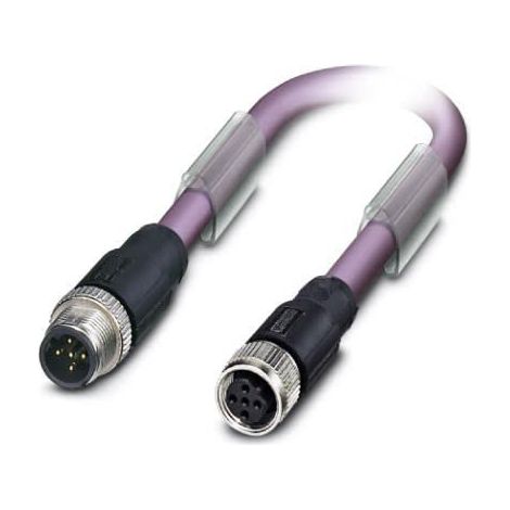 Câble BUS Phoenix Contact 2 conducteurs , M12 Mâle vers M12 Femelle, 25m ( Prix pour 1 )