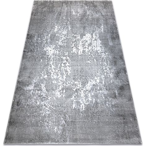 Modern Teppich ACRYL VALENCIA 9993 elfenbein / grau grey 240x350 cm