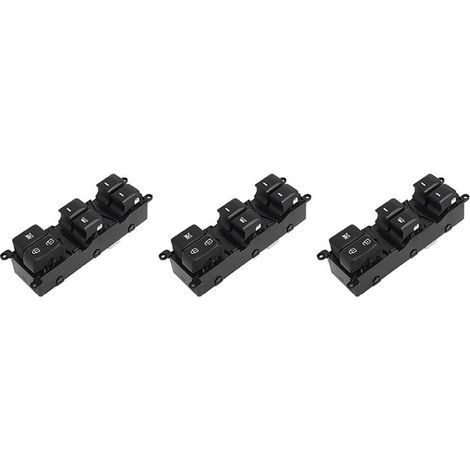 Pour 3 boutons de commande de lève-vitre électrique avant gauche pour les modèles Chevrolet Rio (quatre portes) 2012-2015, référence 93570-1W155 (1/5)