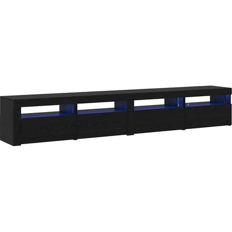 Ensemble de Meuble TV 3 pcs,Banc TV,Armoire TV Chêne noir 240 x 35 x 40 cm CFW367806 (1/5)