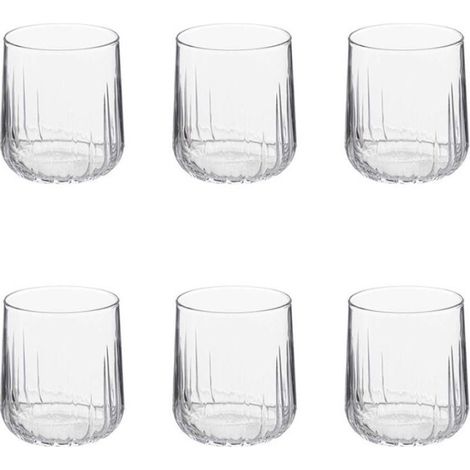 Lot de 6 Verres à Eau "Diego" 31cl Transparent