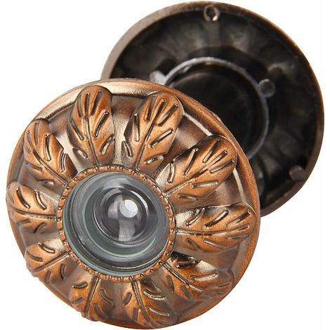 RHG Judas de porte grand angle de 220 ° - Convient pour les portes d'une épaisseur de 67-105 mm - Avec obligatoire de confidentialité - En alliage