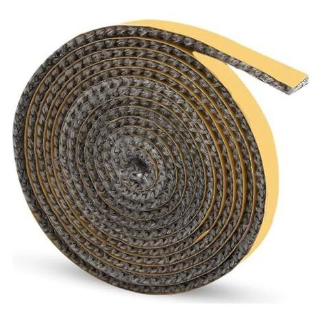 Fireplace Insert Gasket, Self-Adhesive Braided Stove Gaskets, Heat Resistant Gaskets (2mm x 10mm x 2m) (1/5)