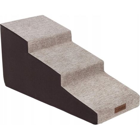 Escalier pour chien Welsti 40 cm – Marches longues et douces – Antidérapant et lavable en machine – Conception ergonomique