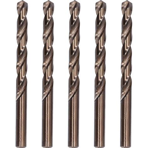 5-teiliges Spiralbohrer-Set aus HSS-Parallelschaft für Kupfer und Eisen (11 mm)
