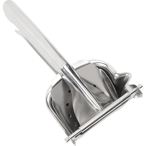 Presse-agrumes manuel ergonomique en acier inoxydable 304, détachable et sans effort, idéal pour la maison, la cuisine et le bureau. (1/5)