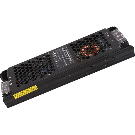 Alimentation à découpage tension constante 400W, transformateur adaptateur pour ruban LED, AC 170-260V vers DC 24V (1/5)