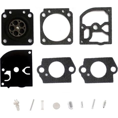 Reparation Membrane Joint Kit pour Coupe-Bordure Débroussailleuse STIHL FS106 FS120 FS108 FS200 FS250 FS350 FS400 FS450 FS480 Zama Carb