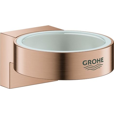 Grohe Selection portavasos cobre brillante cepillado para baño (1/3)