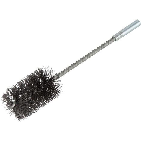 Cepillo metálico craft 38 mm diámetro 55 mm largo plata