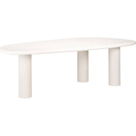 Table à Manger Élégance Finition Éco - Beige crème (1/5)