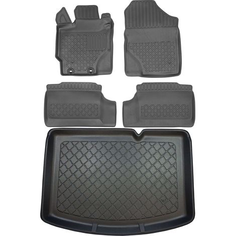 ARISTAR 192773G Baule + Tappetini ARISTAR 602773 - Toyota Yaris III Hatchback dal 09.2011 al 08.2020, TL lato conducente - INSTALLATI (1/5)