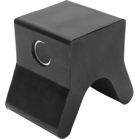 Arrêt d'arc Noir de Remorque de Bateau de Style V, Arrêt d'arc Marin en V de 3 Pouces pour Remorque de Voilier de Bateau de Pêche avec Trou Central de 20mm (1/5)